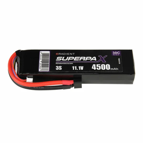 Radient LiPo 3S 4500mAh 11.1V 30C Deans (HCT)