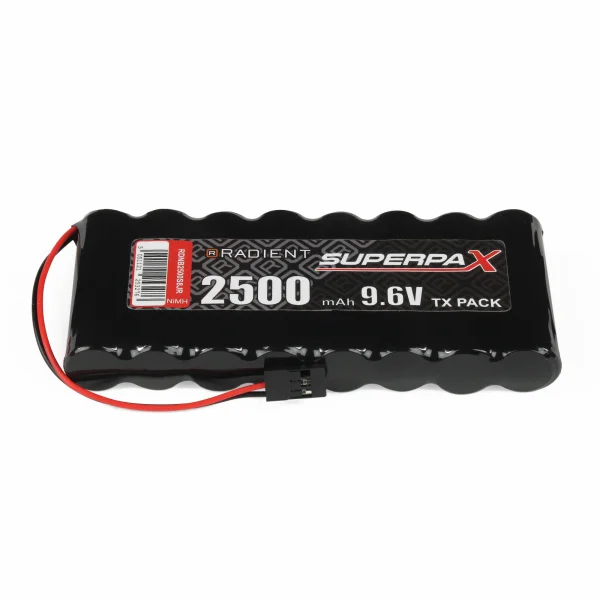 Radient NiMH 96V 2500mAh AA Flat, Tx, JR
