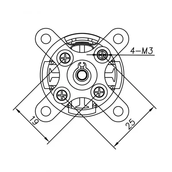 Radient Brushless Motor 3548 900KV (2-4S)
