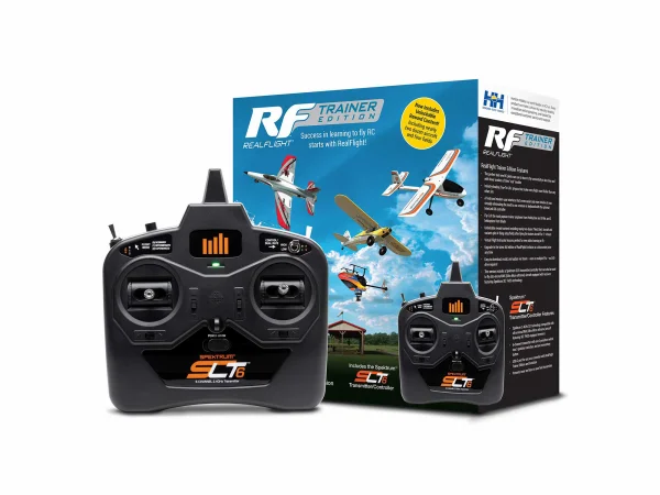 RealFlight Trainer Edition RC Flight Simulator with SLT6 Transmitter