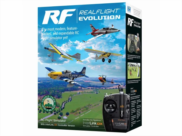 RealFlight Evolution RC Flight Simulator with InterLink DX C
