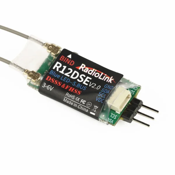 RadioLink R12DSE 12 Channel S.BUS Mini Receiver