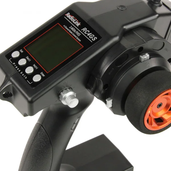 RadioLink RC4GS V3 5 Channel Steerwheel Transmitter With 1 x R6FG-V3 Gyro Receiver and 1 x R6F-V2 Standard Receiver