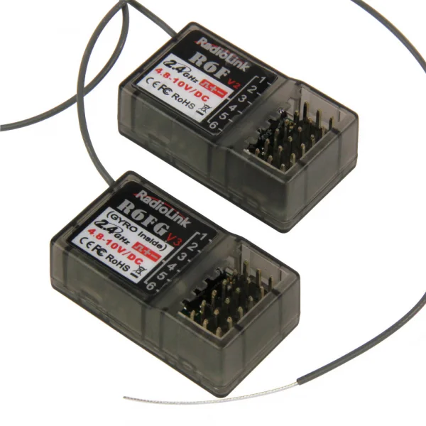 RadioLink RC4GS V3 5 Channel Steerwheel Transmitter With 1 x R6FG-V3 Gyro Receiver and 1 x R6F-V2 Standard Receiver