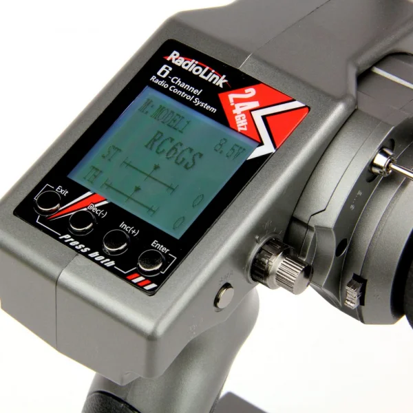 Radiolink RC6GS v3 7-channel surface transmitter with receiver (with Gyro and Telemetry)
