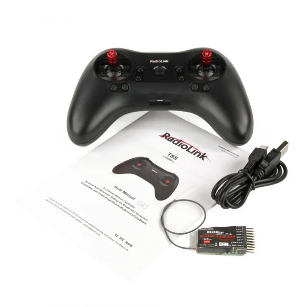 RadioLink T8S 24GHz 8-Channel Transmitter with Bluetooth and 1x R8EF Receiver