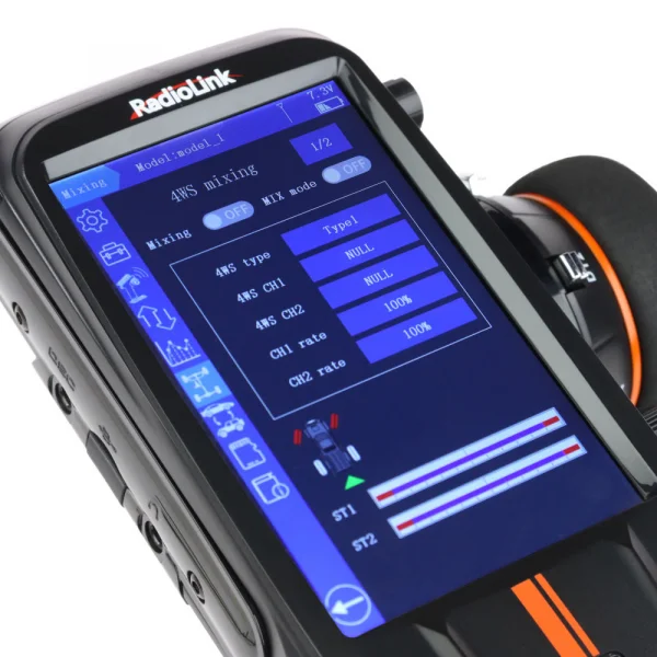 RadioLink RC8X Transmitter With 1x R8FG and 1x R4FGM Receivers
