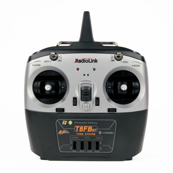 RadioLink T8FB Transmitter with 2 x R8EF Receivers (Mode 1)