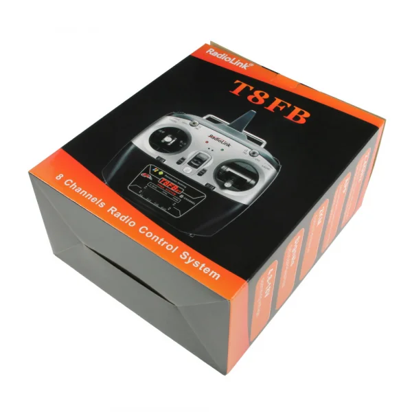 RadioLink T8FB Transmitter with 2 x R8EF Receivers (Mode 1)