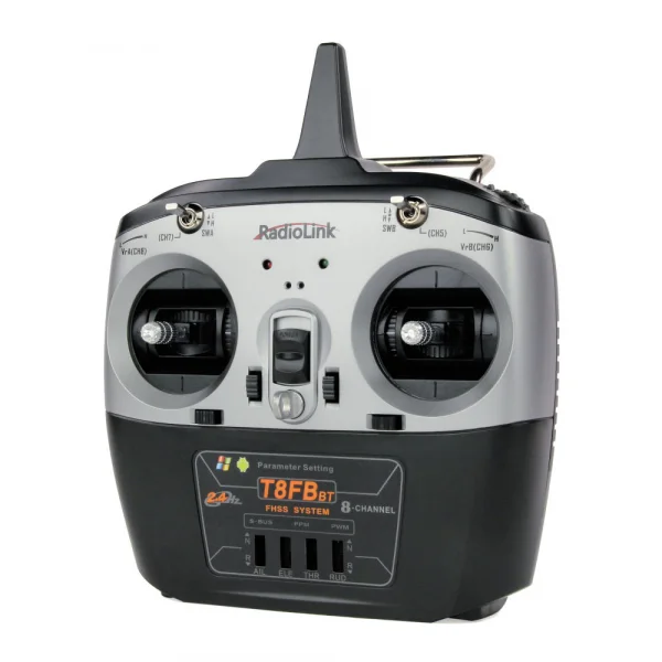 RadioLink T8FB Transmitter with 2 x R8EF Receivers (Mode 1)