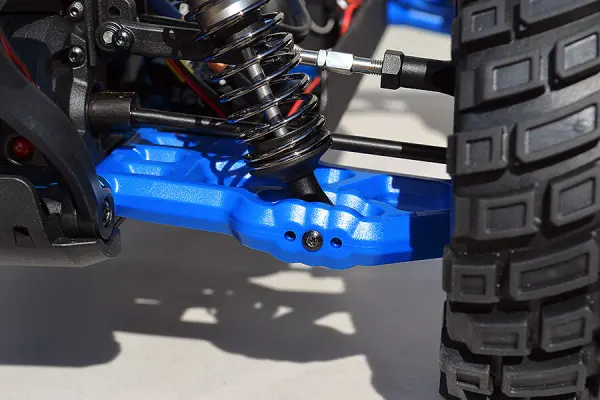RPM Rear A-Arms Blue For Associated MT8 — image 2 of 4