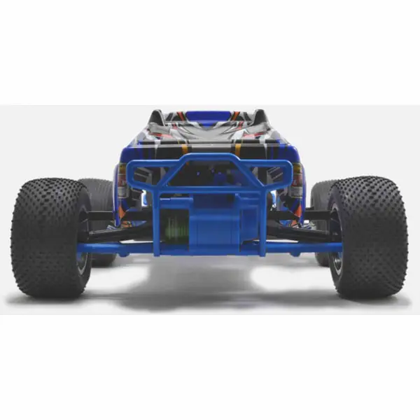 RPM Rear Bumper For Traxxas Elec Rustler 2WD - Black — image 5 of 7