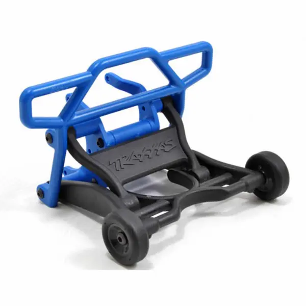 RPM Rear Bumper For Traxxas Elec Rustler 2WD - Black — image 7 of 7