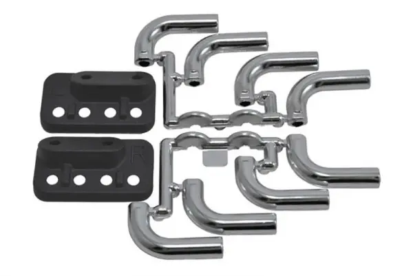 RPM Zoomies Mock Exhaust Headers - Chrome — image 4 of 7