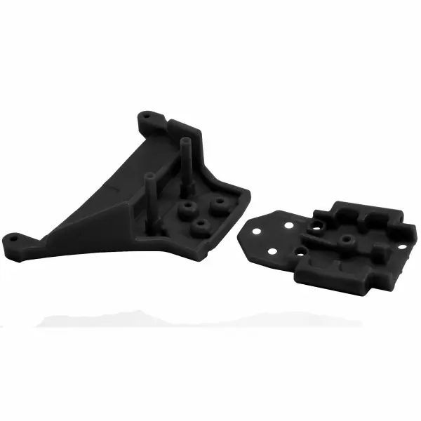 RPM Front Bulkhead for Slash 4x4 LCG Chassis (TRX-7430) - Black — image 4 of 5