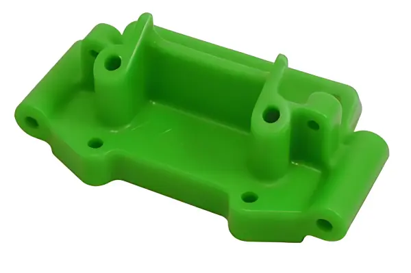 RPM Front Bulkhead For Traxxas 2WD Cars (Replaces TRX2530A) - Green — image 1 of 2