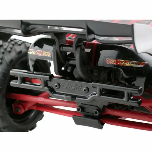 RPM Rear Bumper For Traxxas 1:16 Mini E-Revo - Black &mdash; image 4 of 4