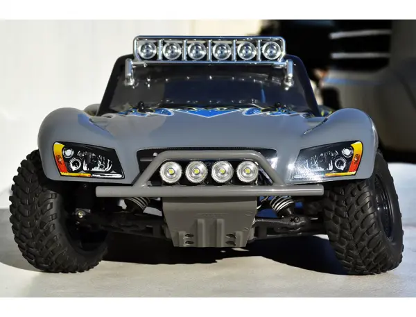 RPM Front Bumper For Traxxas Slash 4X4 - Grey &mdash; image 3 of 4