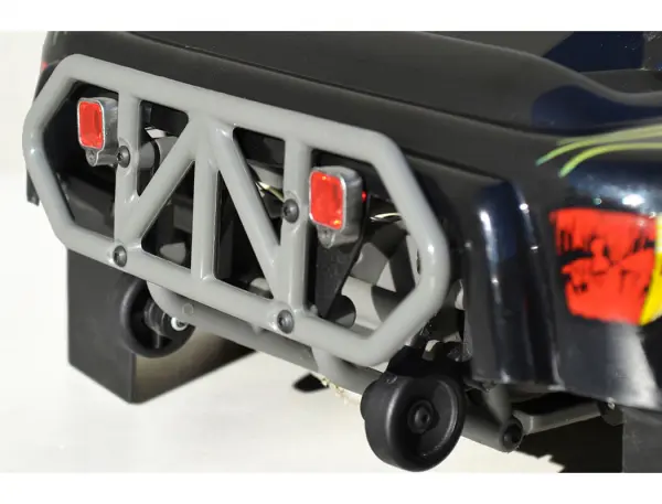 RPM Rear Bumper For Traxxas Slash 4X4 - Grey &mdash; image 4 of 5