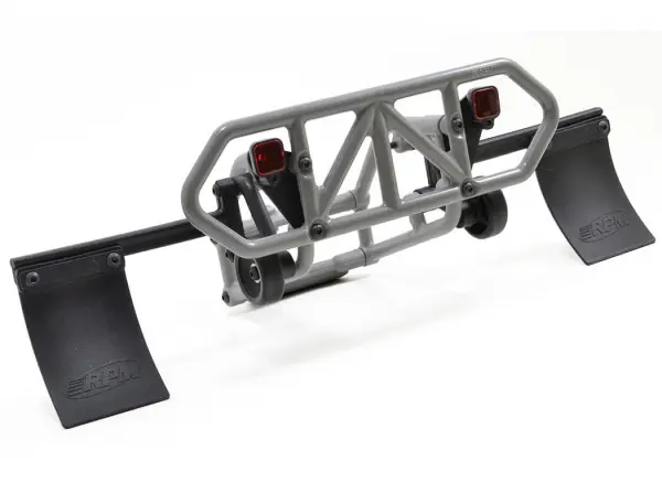 RPM Rear Bumper For Traxxas Slash 4X4 - Grey &mdash; image 3 of 5