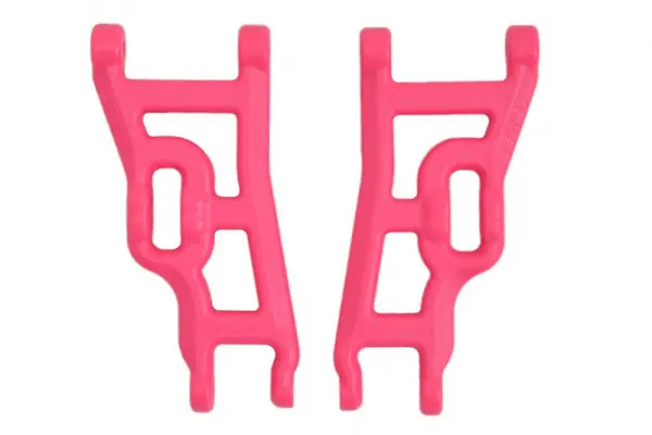 RPM Front Wishbone Arms - Fit Traxxas Slash, Rustler, Stampede (Upgrades - TRX3631) - Pink &mdash; image 4 of 4