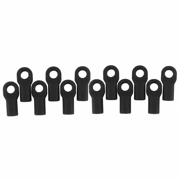 RPM Short Traxxas Rod Ends - Black (12) (Upgrade for TRX5347) — image 4 of 4