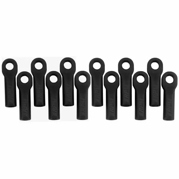 RPM Long Traxxas Rod Ends - Black (12) (Upgrade for TRX5525) — image 4 of 4