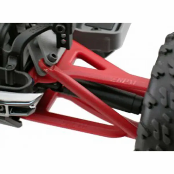 RPM Front Arms For Traxxas 1:16 Mini E-REVO - Red &mdash; image 4 of 4