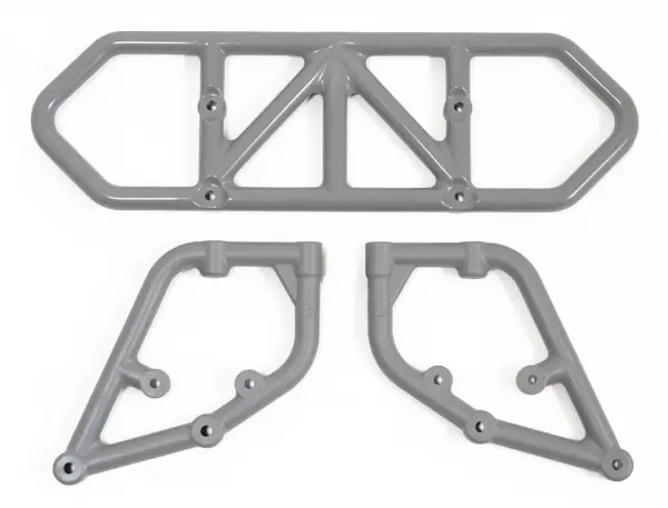 RPM Rear Bumper For Traxxas Slash 2WD - Grey &mdash; image 2 of 5