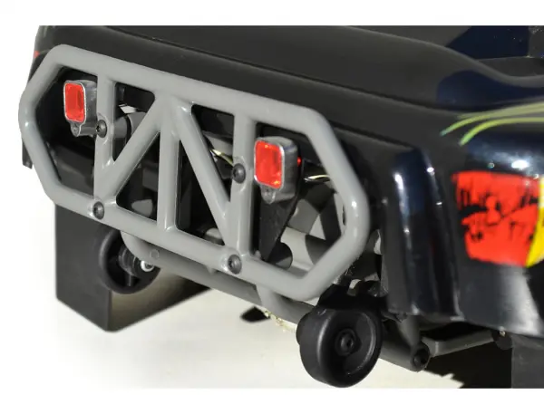 RPM Rear Bumper For Traxxas Slash 2WD - Grey &mdash; image 4 of 5