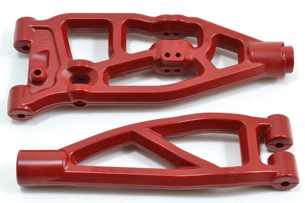 RPM Arrma Upper/Lower Right Front Arms - Red - 6S Kraton/Outcast/Fireteam — image 2 of 4