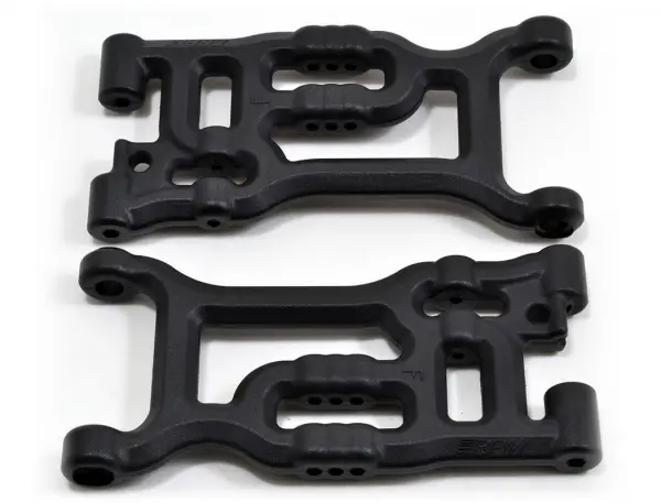 RPM Front A-Arms Losi Tenacity U4 Lasernut Black &mdash; image 2 of 4