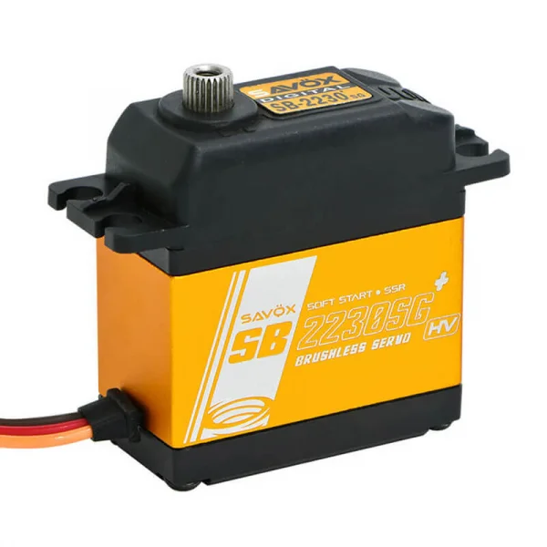 Savox SB2230SG Plus HV Digital Brushless Servo - 42KG 0.13S