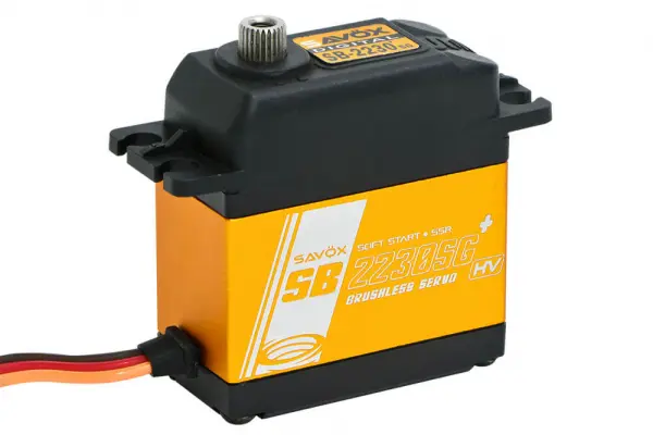 Savox SB2230SG Plus HV Digital Brushless Servo - 42KG 0.13S &mdash; image 6 of 7