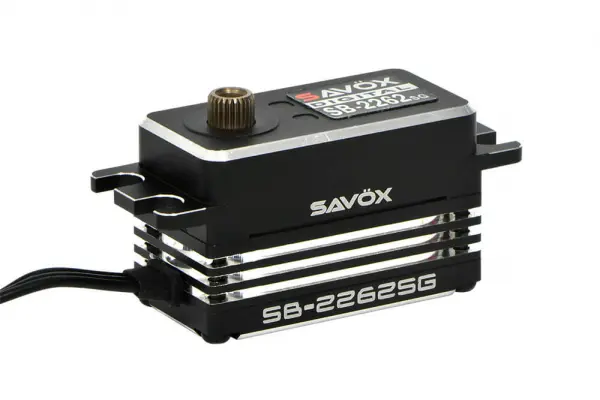 Savox SB2262 Low Profile Brushless Servo - 18kg - 0.10s - Black — image 6 of 6