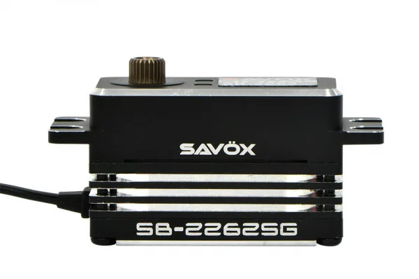 Savox SB2262 Low Profile Brushless Servo - 18kg - 0.10s - Black — image 4 of 5