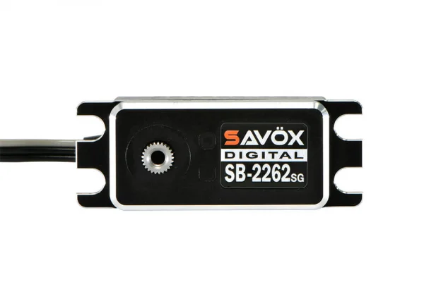 Savox SB2262 Low Profile Brushless Servo - 18kg - 0.10s - Black — image 5 of 5