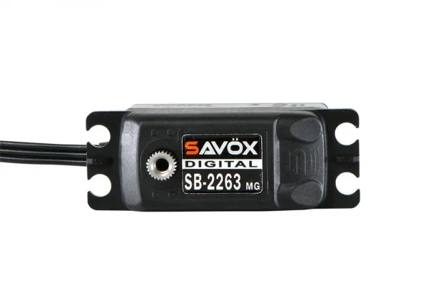 Savox SB2263MGB Low Profile Digital Servo - Black - 10KG - 0.076s — image 8 of 8