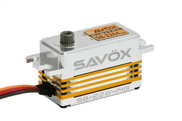 Savox Low Profile Brushless HV MG Servo - 15Kg - 0.085S — image 5 of 7