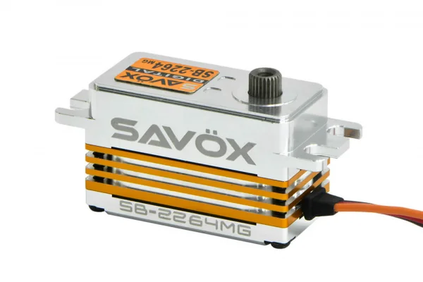 Savox Low Profile Brushless HV MG Servo - 15Kg - 0.085S — image 6 of 7