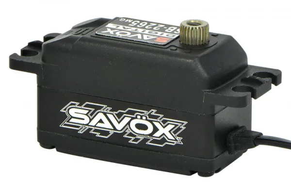 Savox SB2265MG+ Low Profile Brushless Black Servo - 12kg 0.08s — image 3 of 5
