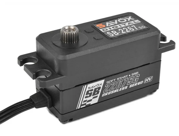 Savox LP Brushless Hi Torque Digi 25Kg/0.08S@7.4V - Black — image 2 of 6