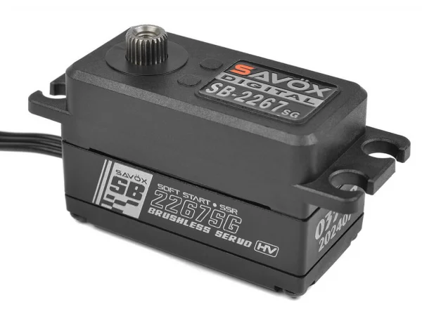 Savox LP Brushless Hi Torque Digi 25Kg/0.08S@7.4V - Black — image 3 of 6