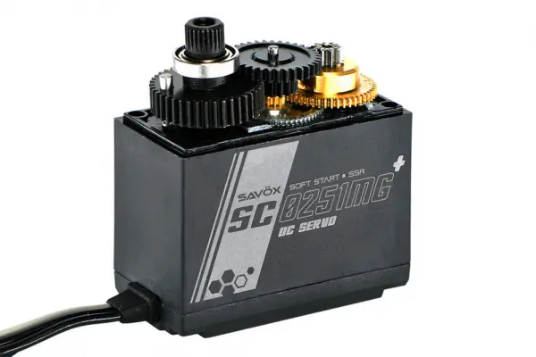 Savox SC0251MG+ Metal Gear Digital Servo - 16kg 0.18s — image 7 of 8
