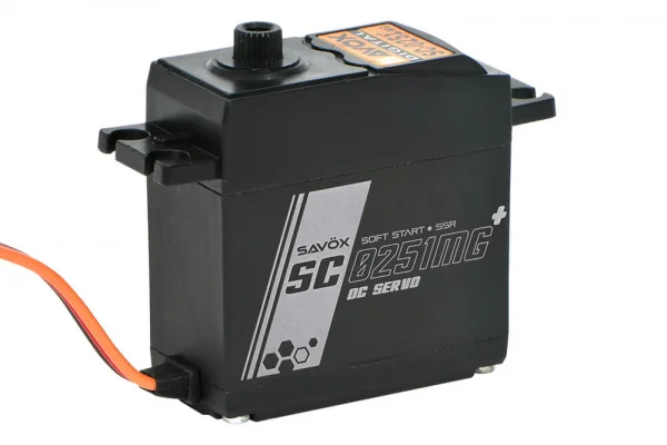 Savox SC0251MG+ Metal Gear Digital Servo - 16kg 0.18s — image 3 of 6