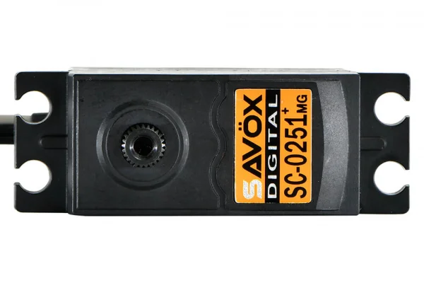 Savox SC0251MG+ Metal Gear Digital Servo - 16kg 0.18s — image 6 of 6