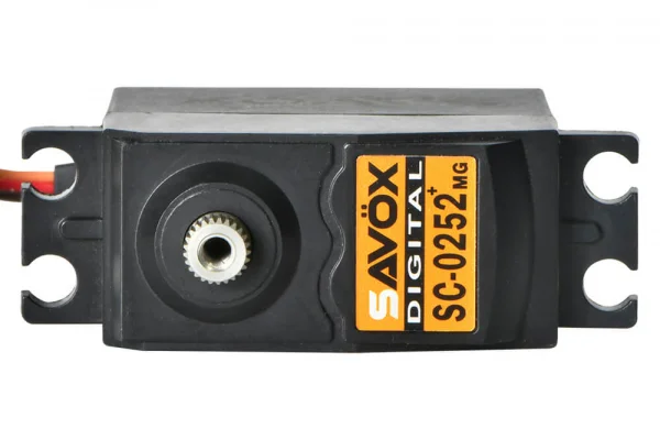 Savox SC0252MG+ Digital Metal Gear Servo - 10.5Kg - 0.19s &mdash; image 6 of 6