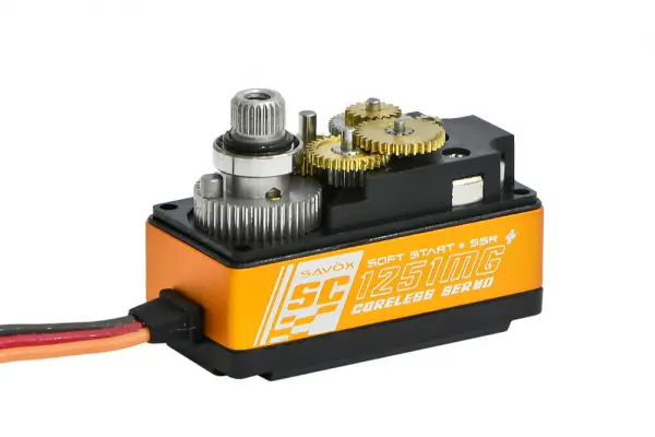 Savox SC1251MG+ Low Profile Metal Gear Servo - 9.0Kg/cm - 0.09 Sec — image 2 of 13