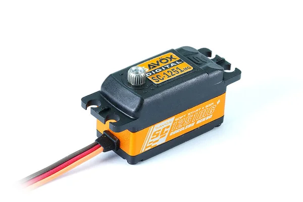 Savox SC1251MG+ Low Profile Metal Gear Servo - 9.0Kg/cm - 0.09 Sec — image 6 of 9