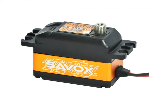 Savox SC1251MG+ Low Profile Metal Gear Servo - 9.0Kg/cm - 0.09 Sec — image 7 of 9